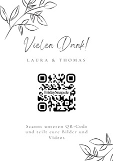 QR-Code Template 2 black and white